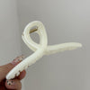 14cm hanger - milky white