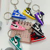Key ring aj shoes mixed color