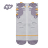 Gray purple / no heels (universal for adults and children)