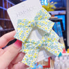 S33 floral yellow pair (with cardboard)