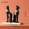 E11-wx080 egyptian cat bookend