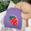 Purple strawberry tank top / 73