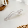 Transparent white / plastic/resin