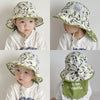 Dinosaur walking cover neck quick-drying + hat circumference 48-50cm/reference age 1-2 years old / select the size