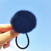Black single ball hair rope