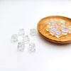 Crystal cube - translucent white