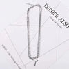 T letter necklace