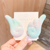 8-15 light green pair (without card)