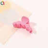Frosted mini clip-five round pink / qiyue factory direct sales