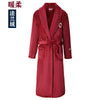 Unisex [thickened and lengthened] wine red solid color￥￥@@ / l is recommended [100-125 catties]