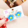 Blue florets (2/card)