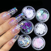Bottled snowflake sequins dx01