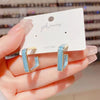 Pearlescent sky blue color-preserving gold