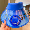 39#dark blue english telescopic empty fan cap / one size fits all