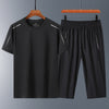 Black (short sleeve + shorts) / m