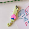 18# green duck small peach