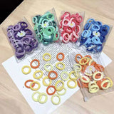 Baby head rope braiding does not hurt hair towel ring children's hair ring female rubber band girl's hair rope is very elastic and super durable