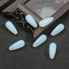Protein color / 8x19mm hole diameter about 2mm 10pcs/pack