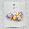14# color clip + hello kitty / packing bag with paper card