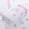 Wide brim - pink ice snow rabbit / 110*110cm