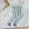 Blue flowers / one size fits all