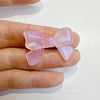 Pink luminous hole bow