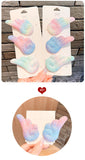 New children's hairpin super fairy sequins back of the head baby cute wings side clip headdress hairpin duckbill