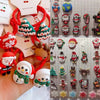 Christmas series spiral red hair rope