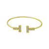 18k gold with diamonds