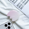 Transparent bracket-flower shape-pink