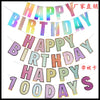Happy birthday macarons