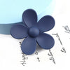 7cm flower clip [royal blue]