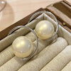 Silver large beads #887