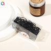 Boxed large rubber band - all black (about 100)
