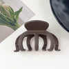 10cm pumpkin - frosted dark coffee / plastic/resin