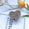 Mirror bracket-j logo-big heart