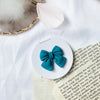 Flip mirror - green bow