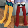 Vertical yellow + vertical wine red (2 pairs) / trumpet 1/5 years old [height 85-105cm]