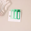 C4183-rectangular clip green / factory direct sales