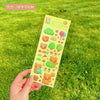 3#spring outing-3d goo card sticker