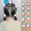 Blue series hair ties 10-piece set