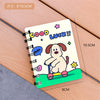 1# roller skating puppy coil book