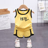 1979 vest yellow [pure cotton] / 80 recommended height 75cm
