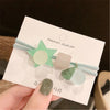 4033 green hair rope star