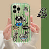 Transparent green striped cool dog / 14promax