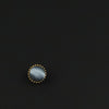 【tooth edge cloth lake blue】 / 13mm