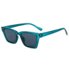 Transparent blue frame gray film