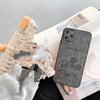 Gray single mickey / iphonex/xs (5.8 inches)