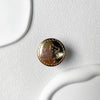 Metal bracket - round cake bear - gold