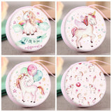Baby is born full moon wine first year gift pony coin purse hand-painted unicorn Korean wedding candy box birth gift box